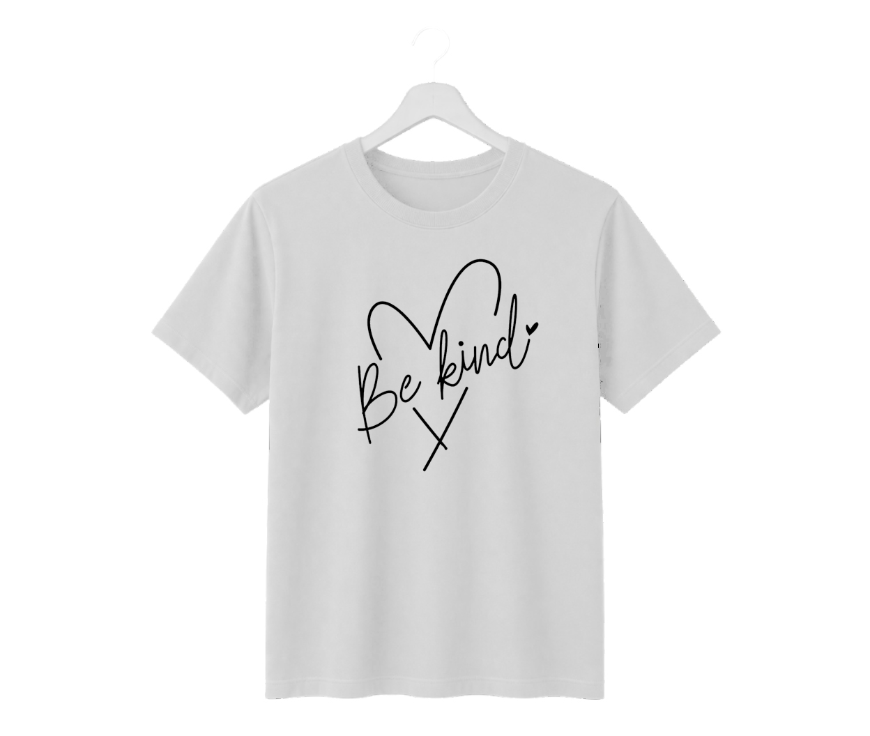 Be Kind Heart Graphic Oversized T-Shirt Be Kind Heart Graphic Oversized T-Shirt