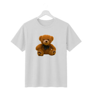cute teddy bear graphic printed t shirt | soft aesthetic teddy design