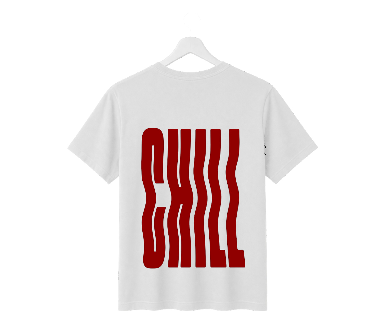 chill typography oversized t shirt | front & back print | 240 gsm premium cotton chill typography oversized t shirt | front & back print | 240 gsm premium cotton
