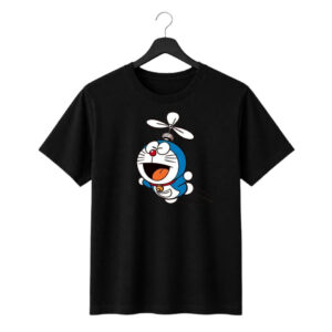 Collections flying robot cat graphic oversized t shirt | 240 gsm premium cotton | dtf print