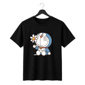 New Arrivals cute flower robot cat graphic oversized t shirt | 240 gsm premium cotton | dtf print