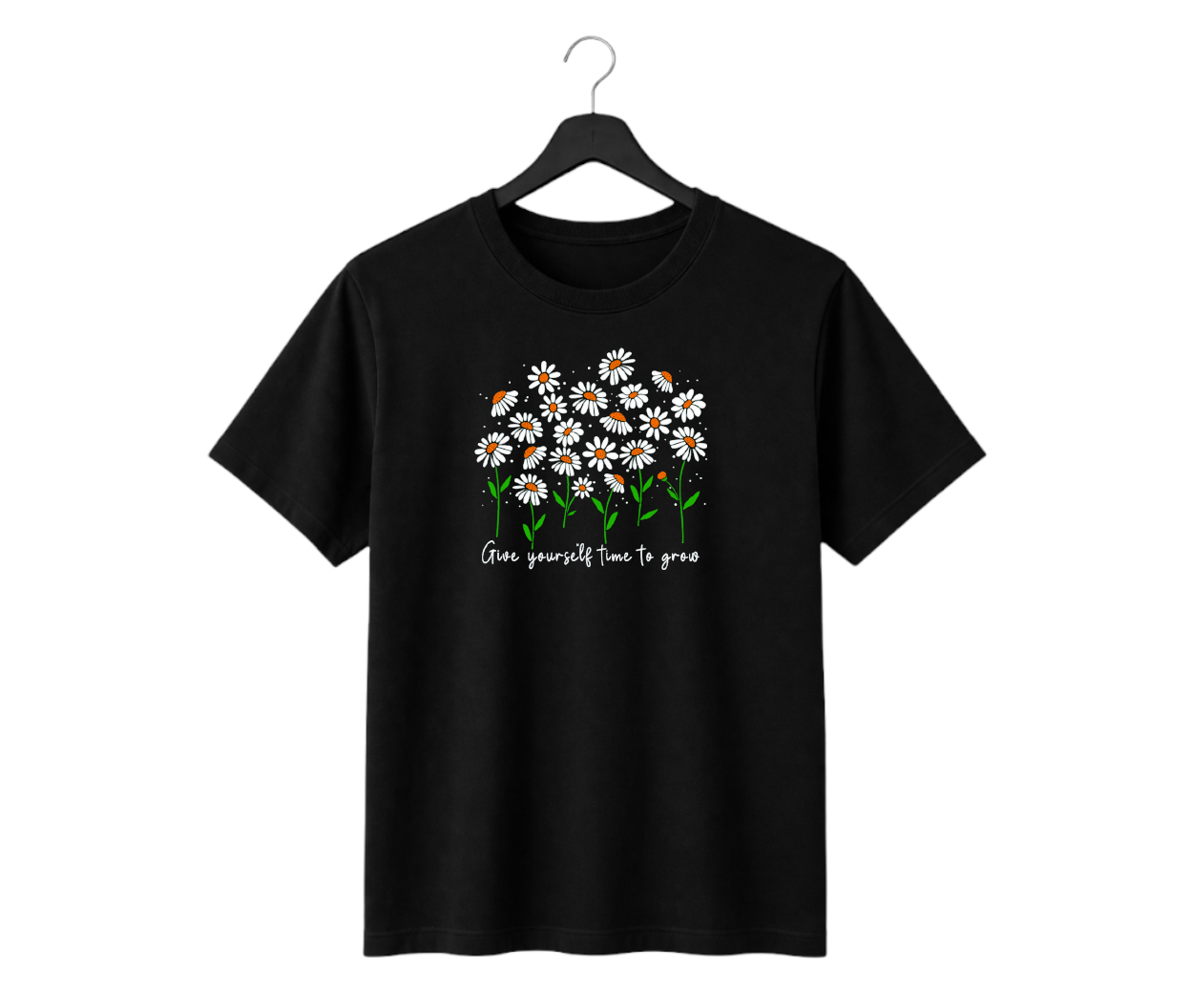 give yourself time to grow graphic oversized t shirt | 240 gsm premium cotton | dtf print give yourself time to grow graphic oversized t shirt | 240 gsm premium cotton | dtf print