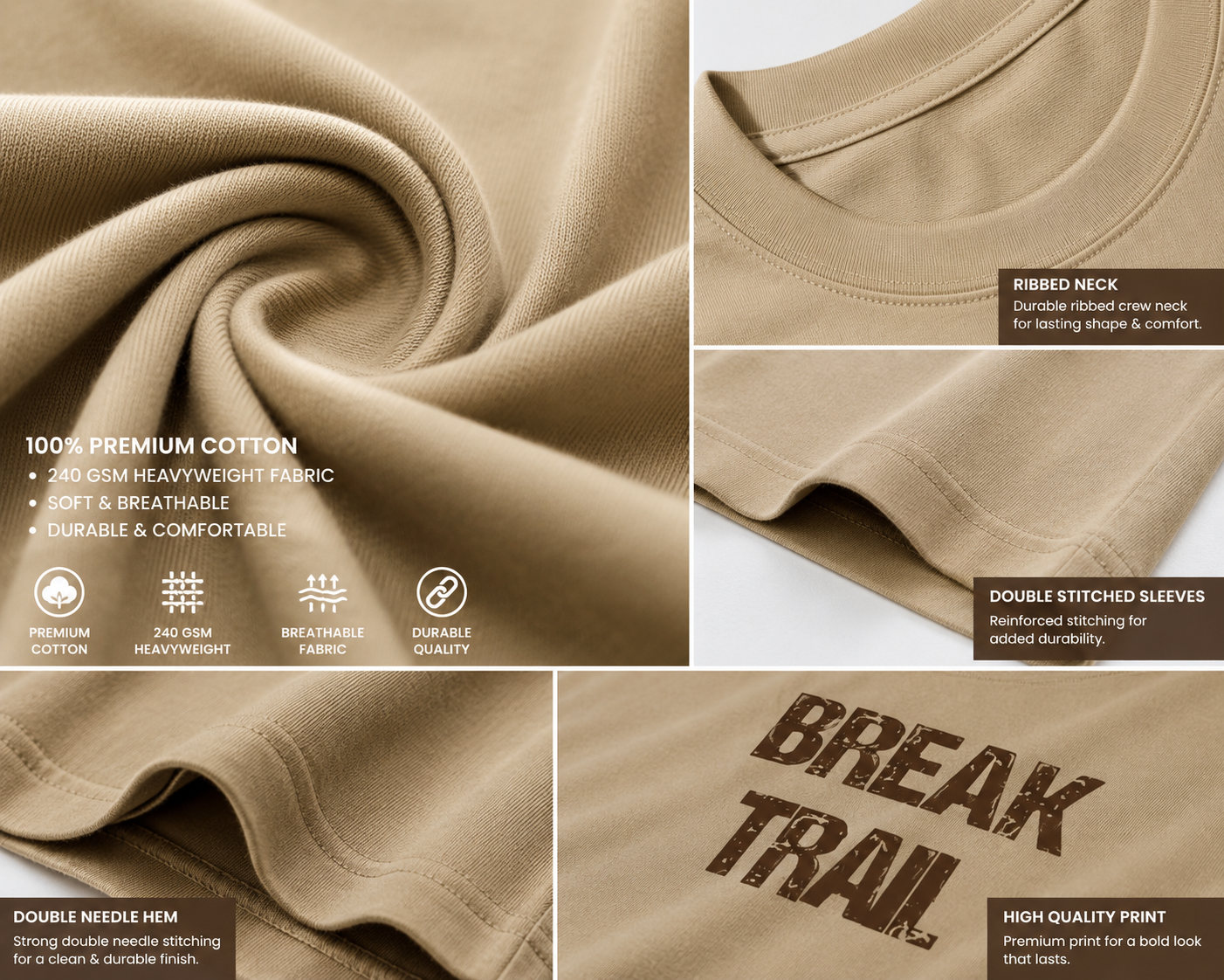 indiura break trail premium oversized t shirt | 100% cotton | 240 gsm | heavyweight | unisex indiura break trail premium oversized t shirt | 100% cotton | 240 gsm | heavyweight | unisex