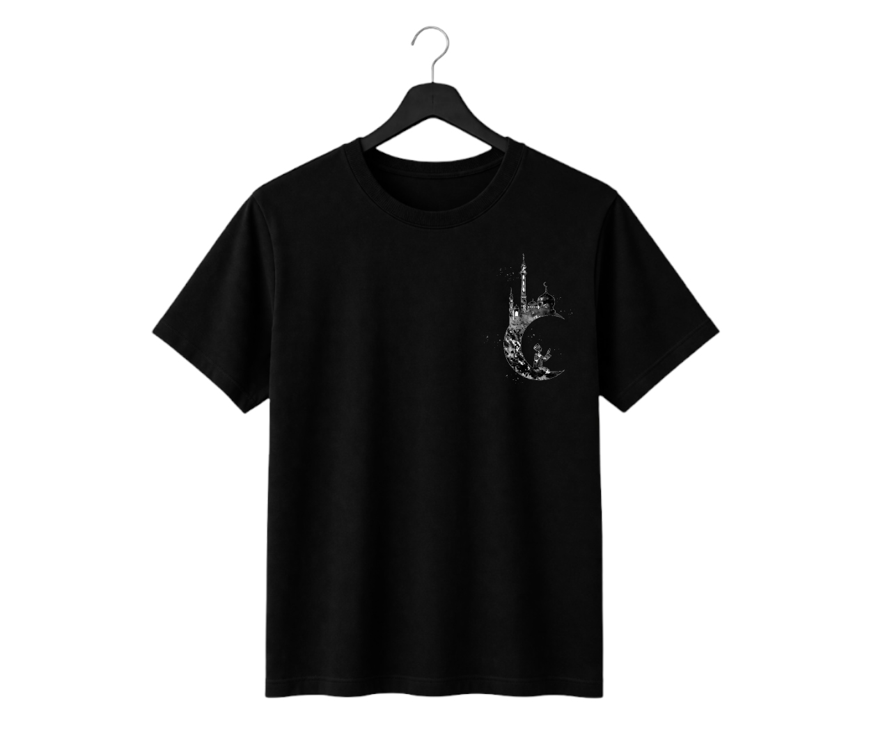 just dua it back print oversized style regular fit t shirt | 180 gsm cotton just dua it back print oversized style regular fit t shirt | 180 gsm cotton