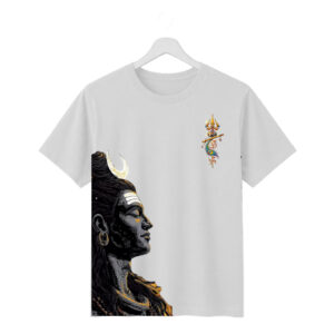 New Arrivals mahadev shiva graphic printed regular fit t shirt | 180 gsm cotton