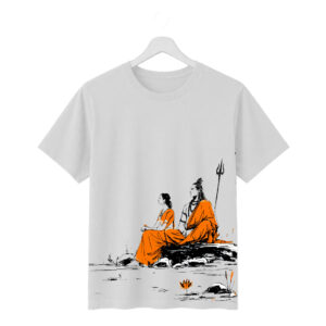 New Arrivals shiv parvati divine art regular fit t shirt