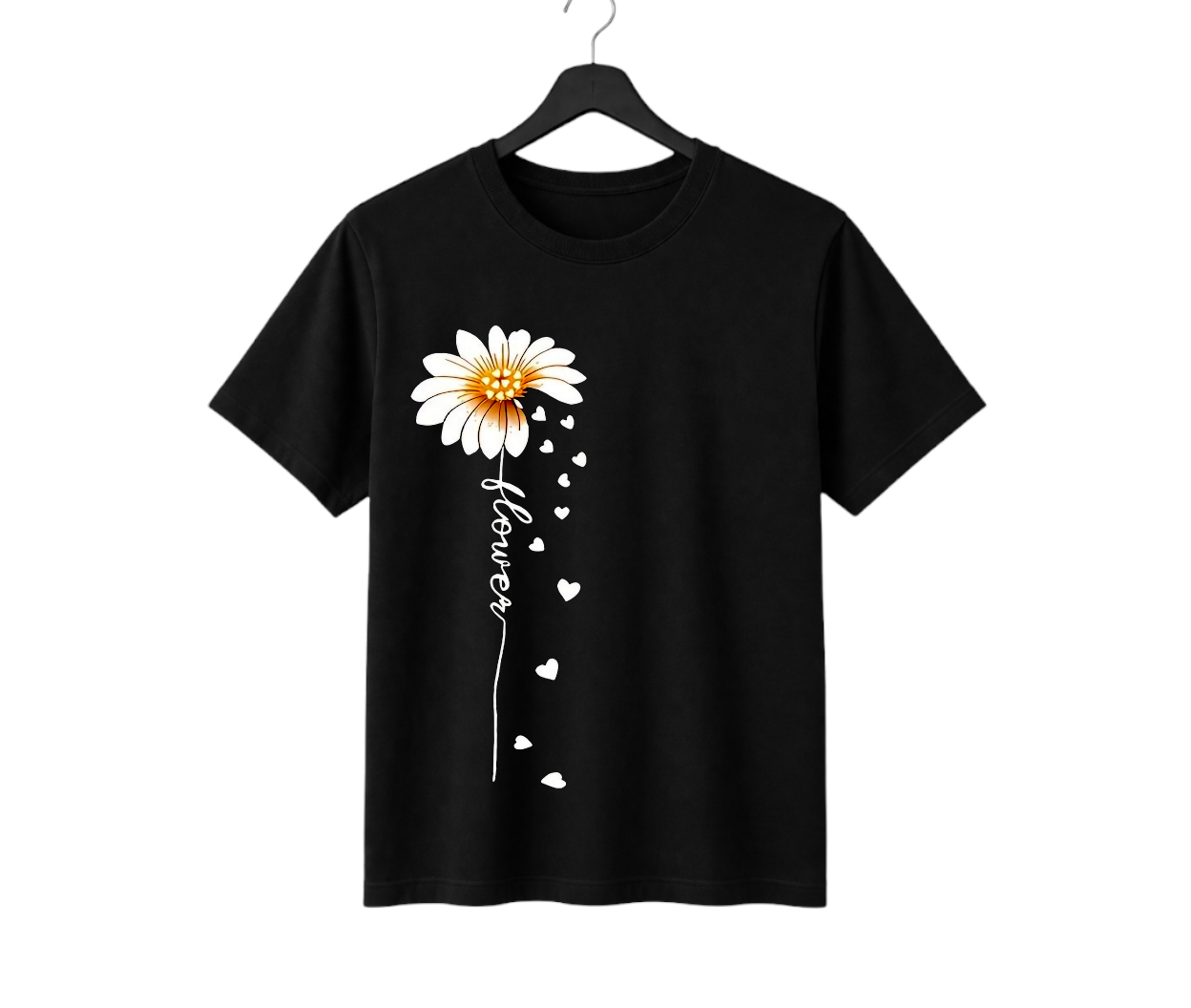 minimal daisy flower graphic regular fit t shirt minimal daisy flower graphic regular fit t shirt
