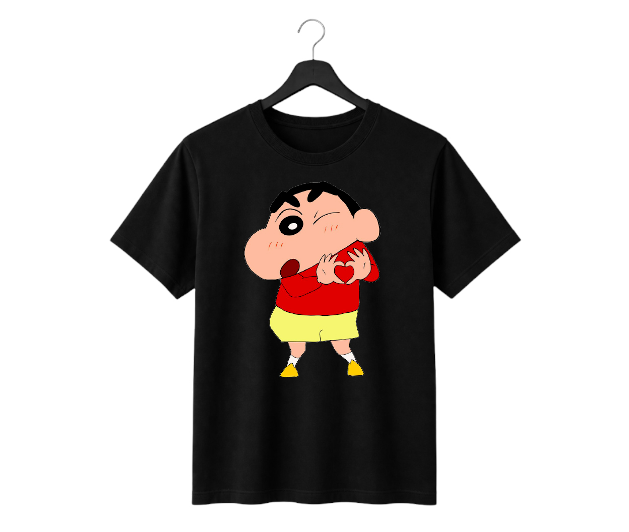 shinchan heart graphic regular fit t shirt shinchan heart graphic regular fit t shirt