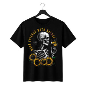 New Arrivals nature skeleton graphic regular fit t shirt