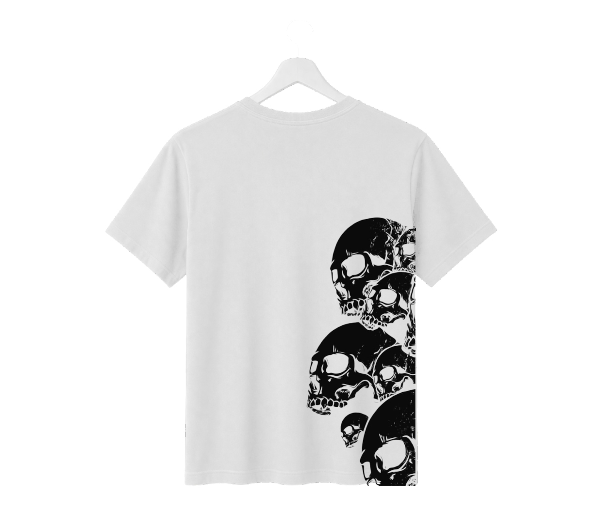 skull edge graphic regular fit t shirt (front & back print) skull edge graphic regular fit t shirt (front & back print)