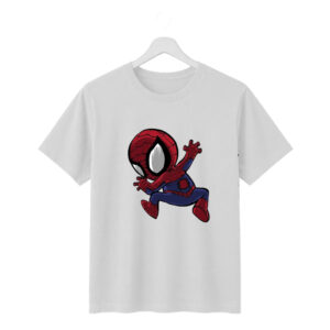 New Arrivals spider man chibi action graphic oversized t shirt