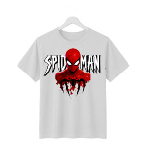 New Arrivals spider man superhero graphic regular fit cotton t shirt for men & women | marvel printed casual tee