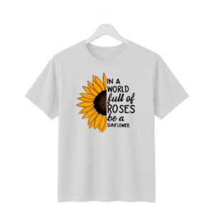 butterfly daisy graphic printed regular fit white t shirt